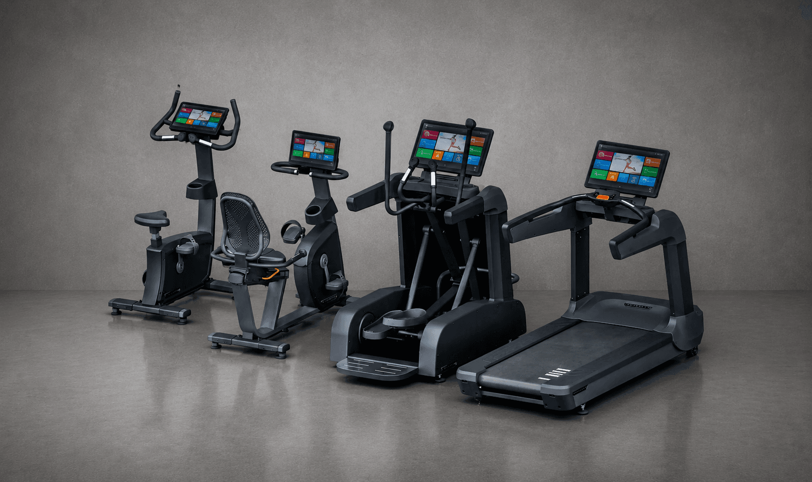 Cardio-Geräte für professionelle Trainingsflächen